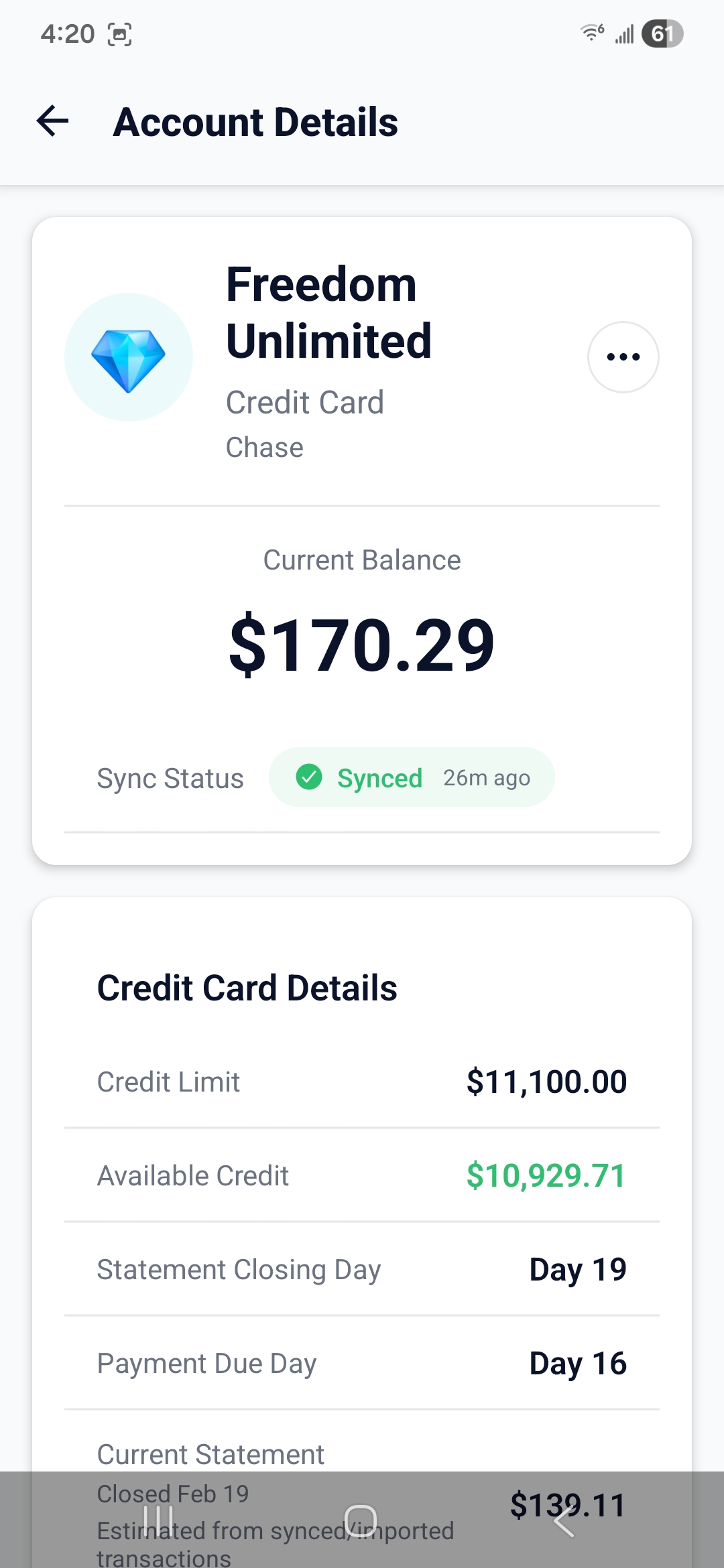 Polaris mobile app mockup showing a projected cash flow timeline.